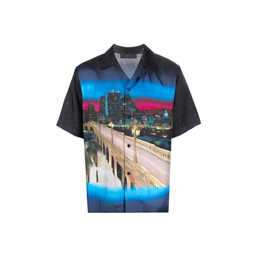 AMIRI Мужские Черные Рубашки