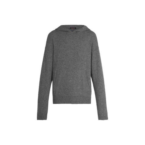 LOUIS VUITTON Inside Out Кашемировая толстовка мужская серая