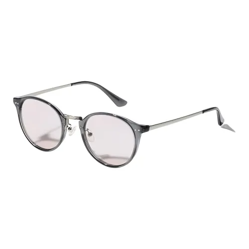 UNIQLO Пластик Металл Круглые Солнцезащитные очки Унисекс Черный