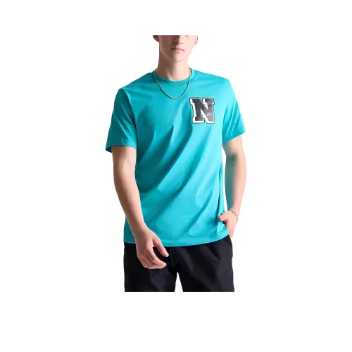 Nike Blue Men's T-Shirts Найк Синий Мужские Футболки