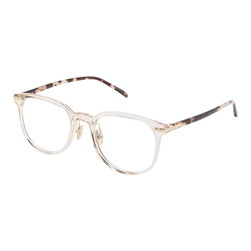 Linda Farrow Ацетат Квадратные Оправы для Очков Женские Бежевые