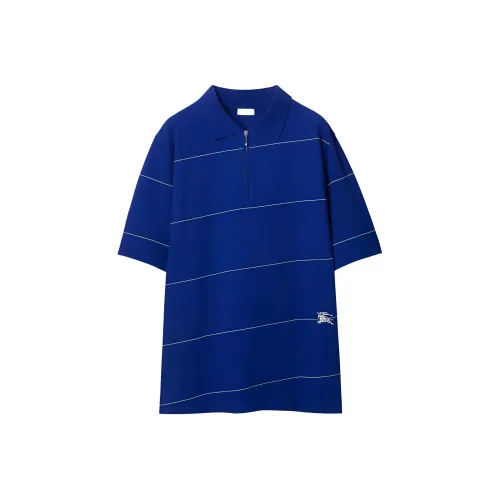 Burberry SS24 Поло Мужское Синее