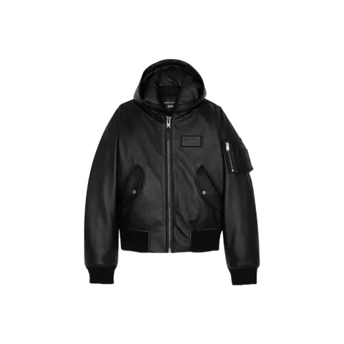 SAINT LAURENT Rive Droite Series FW22 Куртки и пальто Мужской Черный