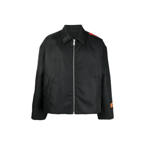 HERON PRESTON Мужские черные куртки