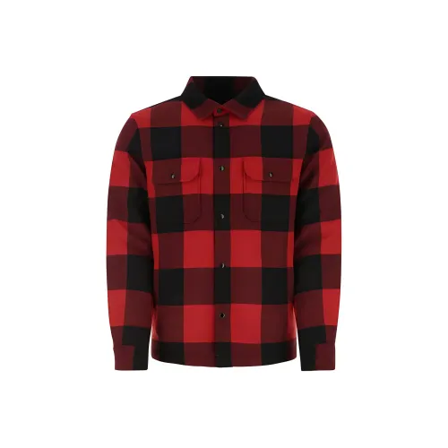 WOOLRICH Red Men's Shirts WOOLRICH Красные Мужские Рубашки