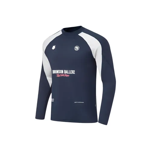 LINING x Mister Cartoon Badfive T-Shirt Унисекс Темно-Морской Синий