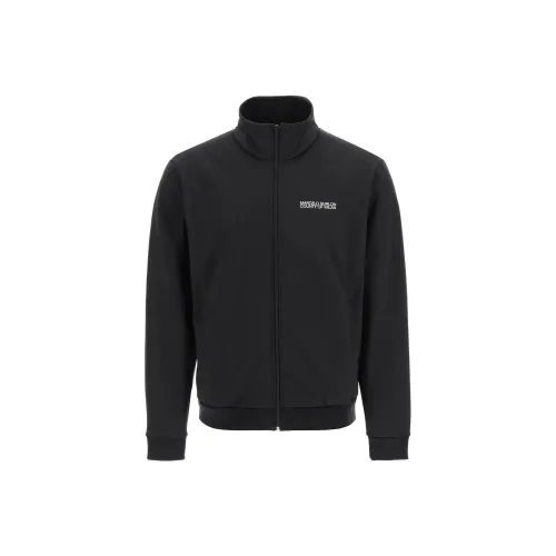 MARCELO BURLON Черные Мужские Куртки