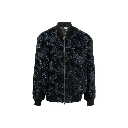 ETRO Мужские черные куртки