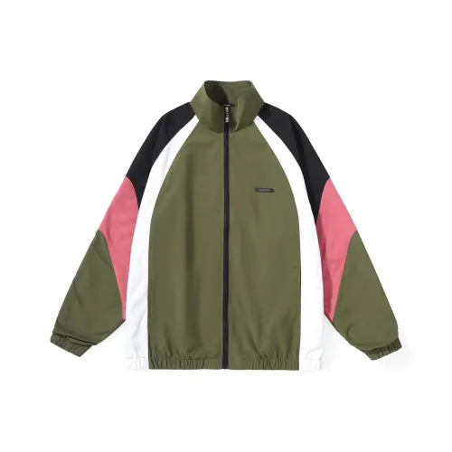 GENANX Loose Fit Куртка Унисекс Армейский зеленый