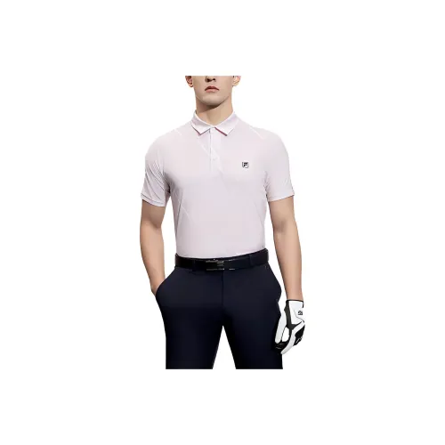 FILA Мужская Поло Розовая