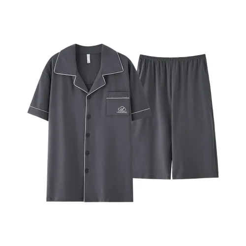 MIIOW Cool One Summer Series Пижамный комплект Мужской Темно-серый