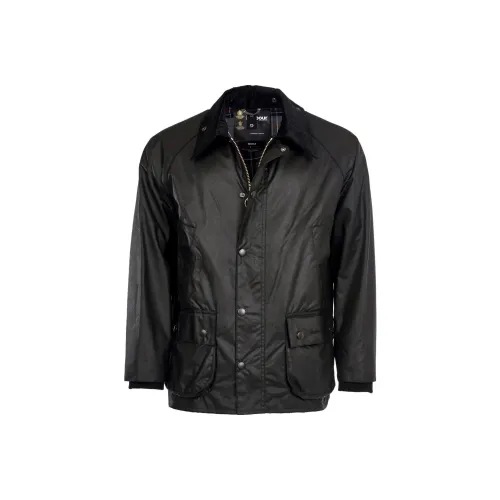 BARBOUR Мужские черные куртки