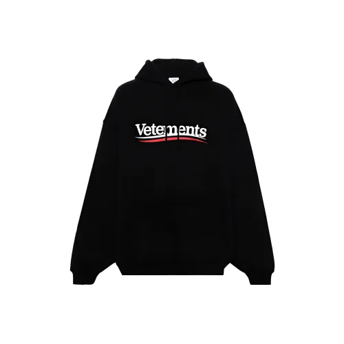 Vetements Черные Мужские Свитшоты