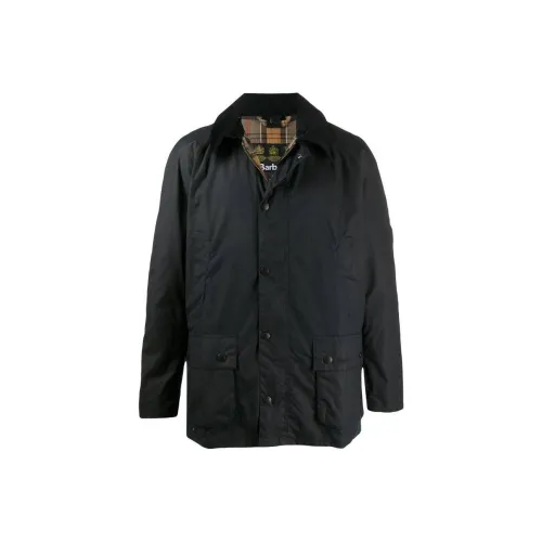 BARBOUR Темно-синие мужские куртки