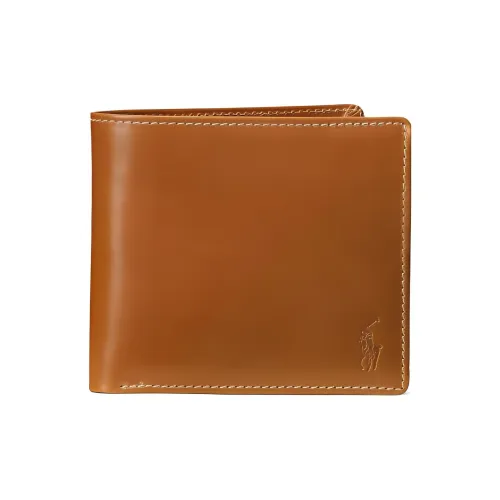 Polo Ralph Lauren Кошелек из коровьей кожи мужской коричневый