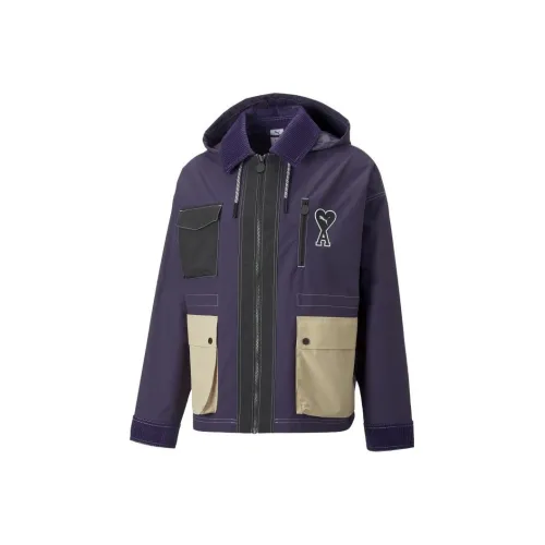 PUMA X Ami Co Branded SERIES Фиолетовый Унисекс Куртки