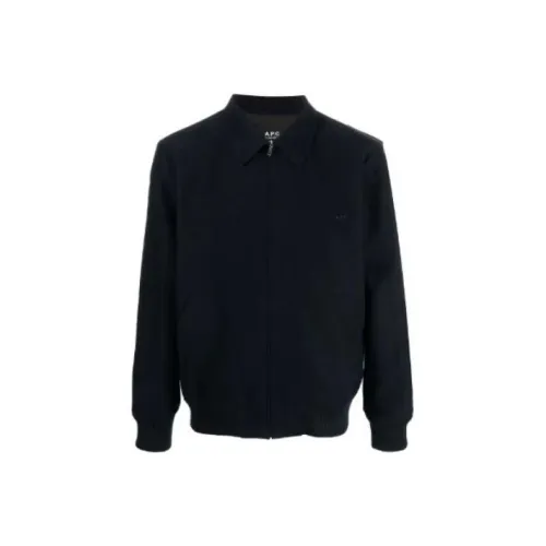 A.P.C. Joint Paragraph Морской Синий Мужская Куртка