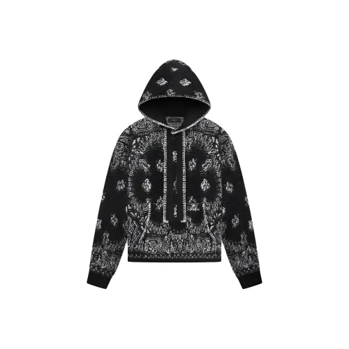 AMIRI Bandana Hoodie Hoodie Men's Black