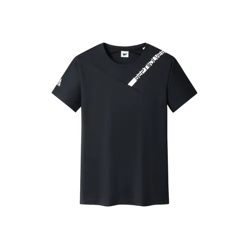 SEPTWOLVES Черные Мужские T-Рубашки