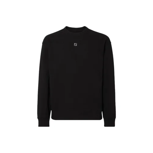 FENDI SS25 Толстовка Мужской Черный