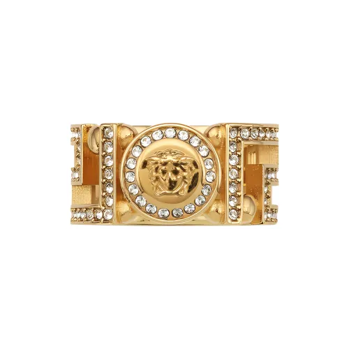 VERSACE Латунные Кольца Золотого Цвета Унисекс