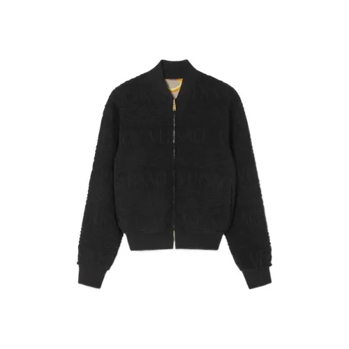 VERSACE SS23 Holiday Куртки и Пальто Мужской Черный