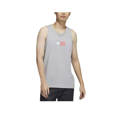 Adidas Americana Graphic Серый Мужские Майки