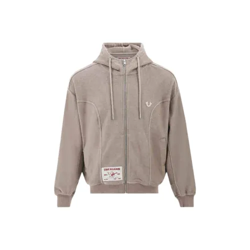 True Religion Светлый хаки Мужские Свитшоты
