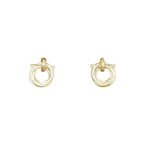 Ferragamo Серьги Золотые Женские