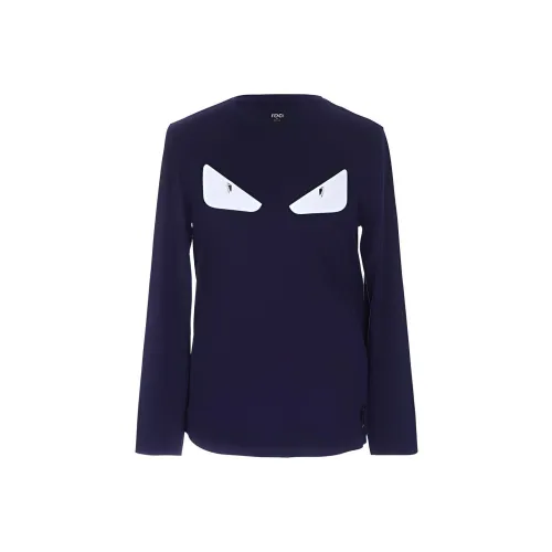 Fendi Blue Мужские T-рубашки