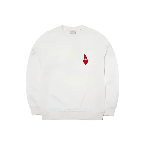 MLB Los Angeles Dodgers Белый Унисекс Свитшоты