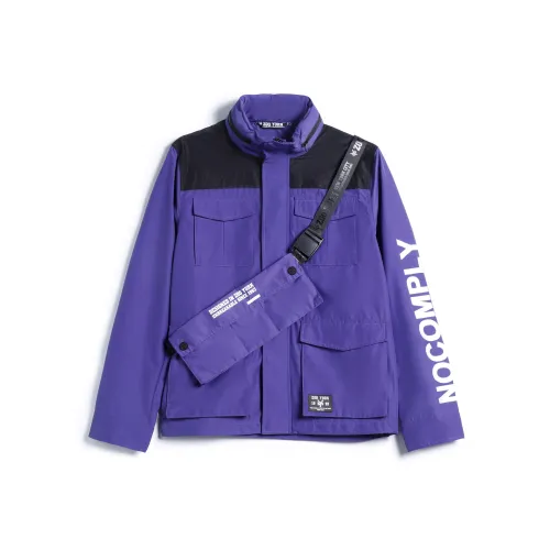 Zoo York Свободный крой Куртка Унисекс Черный