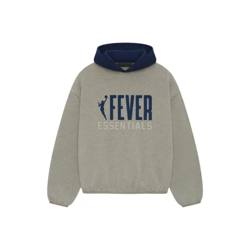 Fear Of God Essentials x WNBA Collaboration SS25 Fever Hoodie Sweatshirt Men's WARM HEATHER