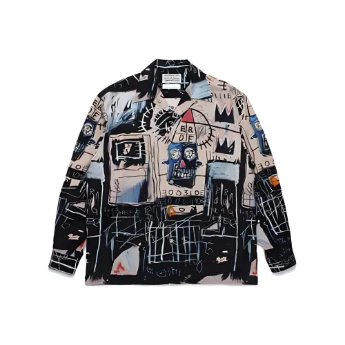 WACKO MARIA WACKO MARIA X Jean Michel Basquiat Черная Унисекс Куртка