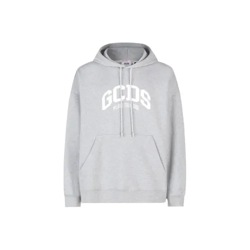 GCDS SS25 Свитшот Унисекс Серый