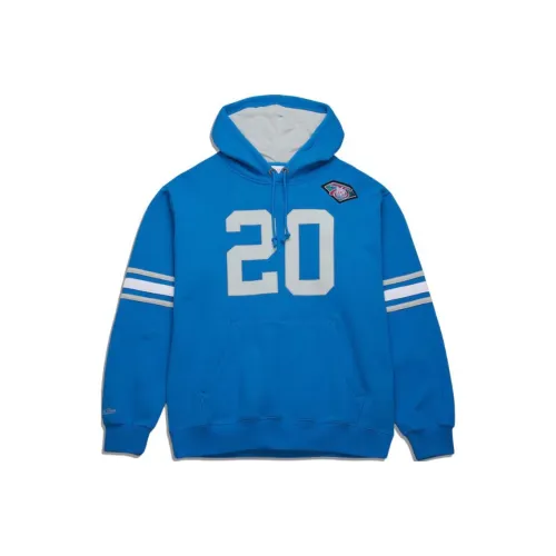 MITCHELL NESS x NFL Barry Sanders Толстовка Мужская Синяя