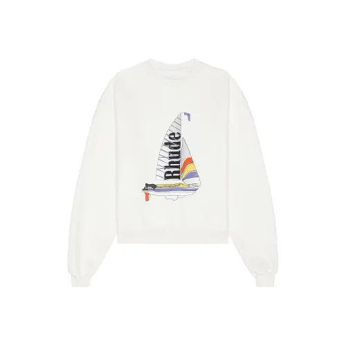 RHUDE Белый Мужской Свитшот