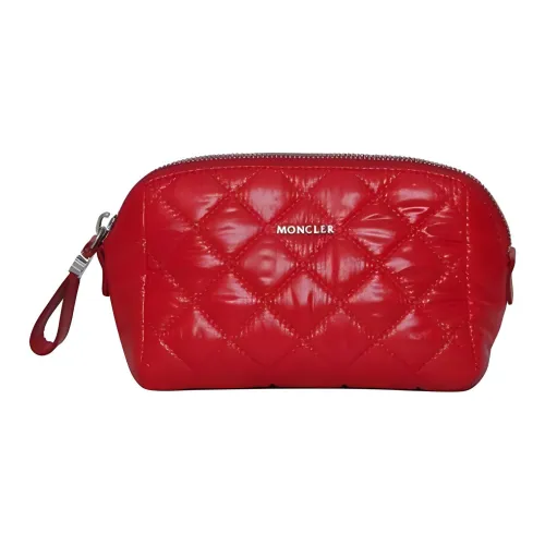 Moncler Полиамид Клатч Средний Унисекс Красный