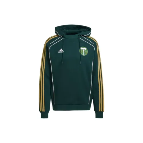 Adidas Portland Timbers UBP Толстовка Мужская Ночной Зеленый