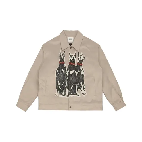 EMPTY REFERENCE Doberman series Куртка Унисекс Кофе