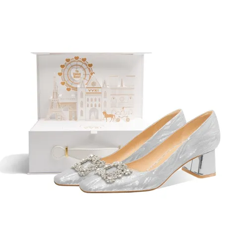 VVKI Грубый каблук Высокие каблуки Женские Галактика и звездное небо