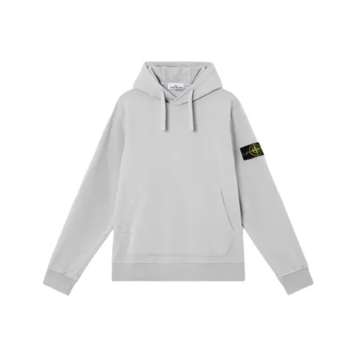 STONE ISLAND Серый Мужские Свитшоты