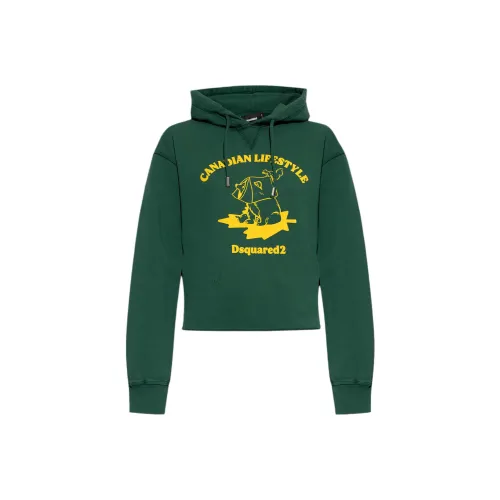 DSQUARED 2 Толстовка Мужской Зеленый