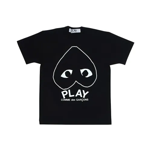 CDG Play Черная Унисекс Футболка