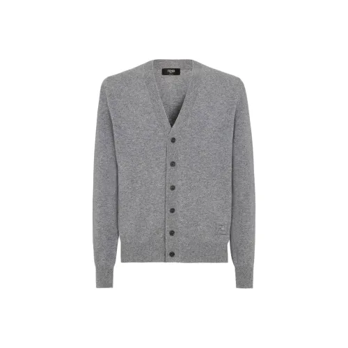 Fendi Серый Мужской Трикотаж