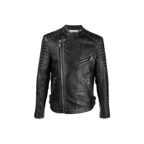 PHILIPP PLEIN Мужские черные куртки