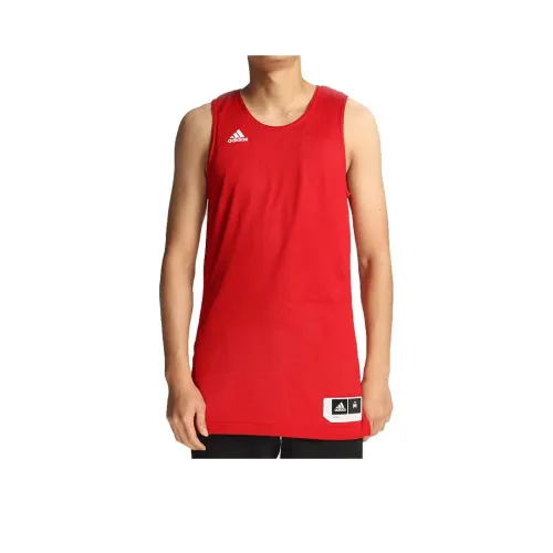 Adidas Red Men's Tank Tops