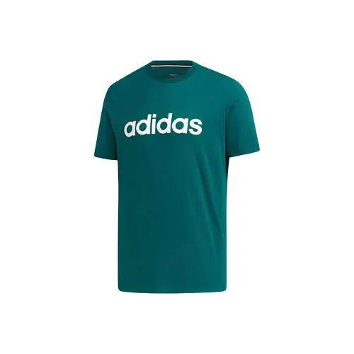 Adidas Neo T Рубашка Мужская Лесной Зеленый