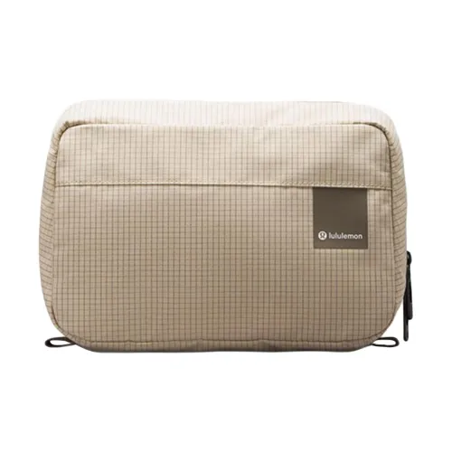 lululemon Водонепроницаемый тканевый мешок для хранения мужской светло-верблюжий и темно-хаки