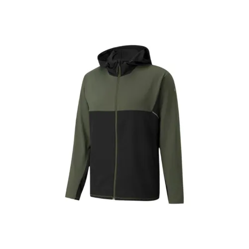 PUMA RUN COOLADAPT Куртка Мужская Виноградный Лист Зеленый